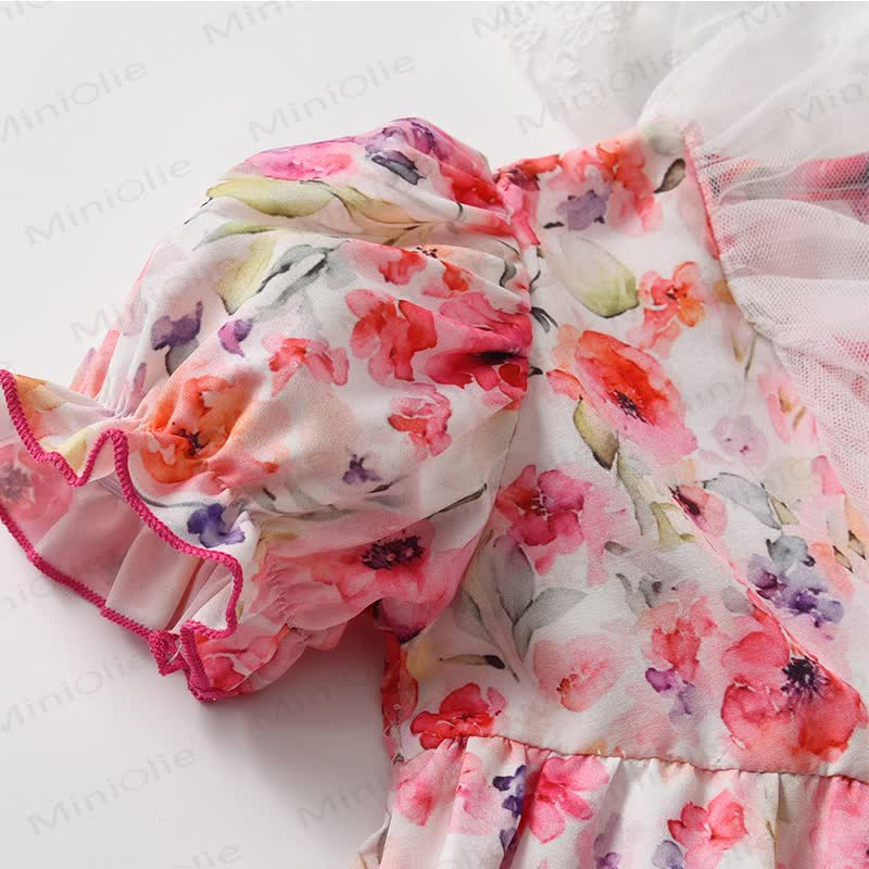 Baby Rose Lace Collar Bodysuit and Hat - image 3