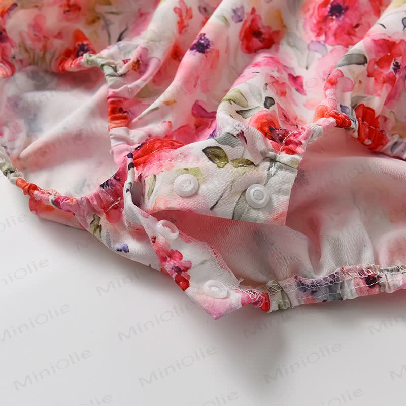 Baby Rose Lace Collar Bodysuit and Hat - image 4