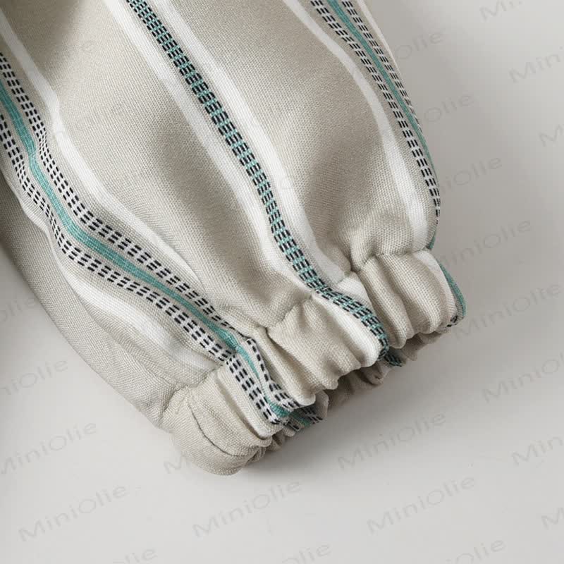 Baby Striped Gentleman Bodysuit - image 3