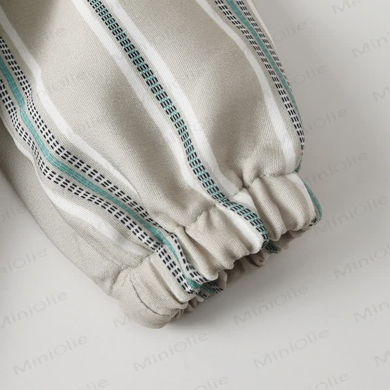 Baby Striped Gentleman Bodysuit - image 3
