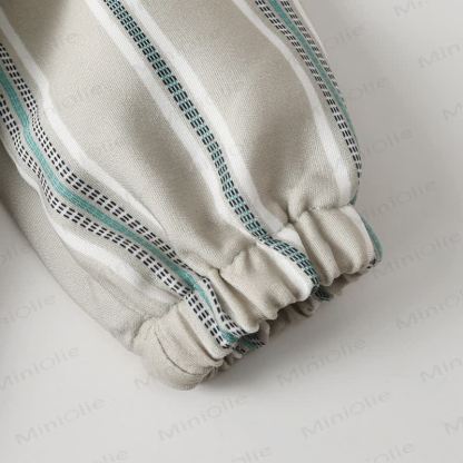 Baby Striped Gentleman Bodysuit - image 3