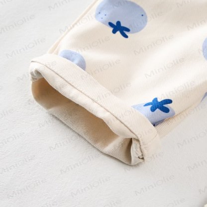 Baby Toddler Blueberry All-over Print Front Pocket Overalls  - image 5