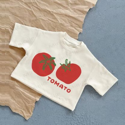 TOMATO Baby White Summer Casual T-Shirt - White - 2-3T - image 1