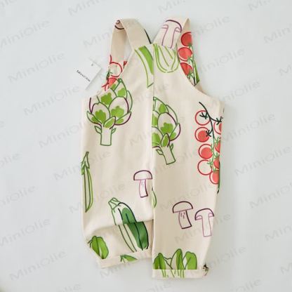 Baby Toddler Vegetable Overalls  - image 3