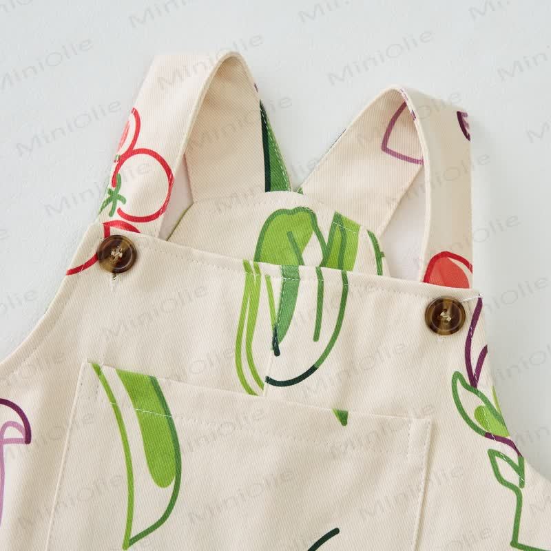 Baby Toddler Vegetable Overalls  - image 4