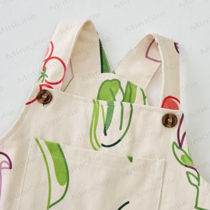 Baby Toddler Vegetable Overalls  - image 4