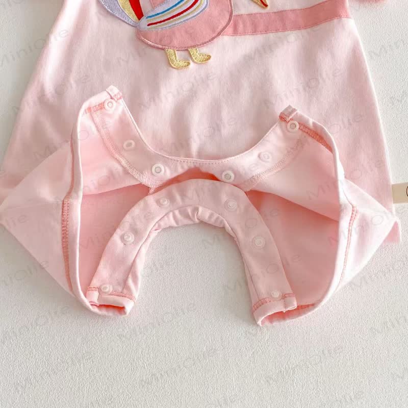 Baby Animal Short-sleeve Romper - image 9