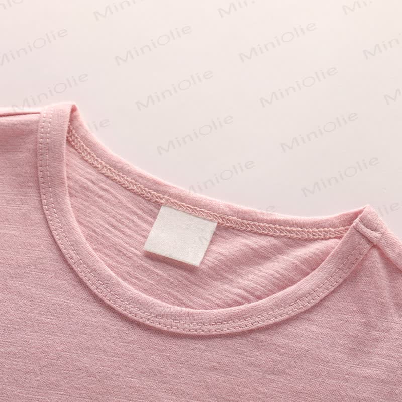 Toddler Solid Color Crewneck Tee - image 8