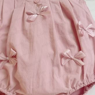 Baby Peter Pan Collar Bow Bodysuit - image 3