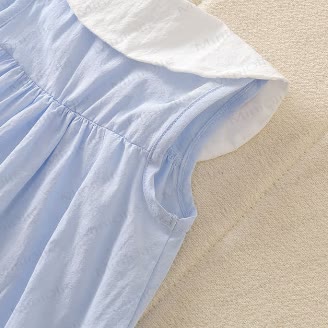 Baby Peter Pan Collar Lace Sleeveless Bodysuit - image 5