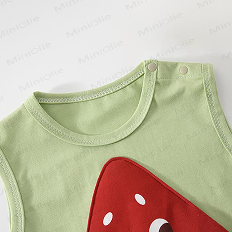 Baby Fruit Sleeveless Romper - image 4