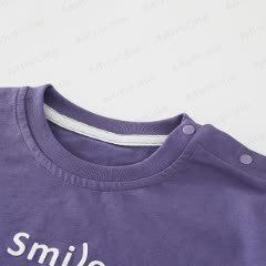 SMILE Toddler Baby Crew Neck Casual T-shirt - image 6