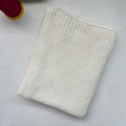 Personalized Baby Name Blanket - White - image 6