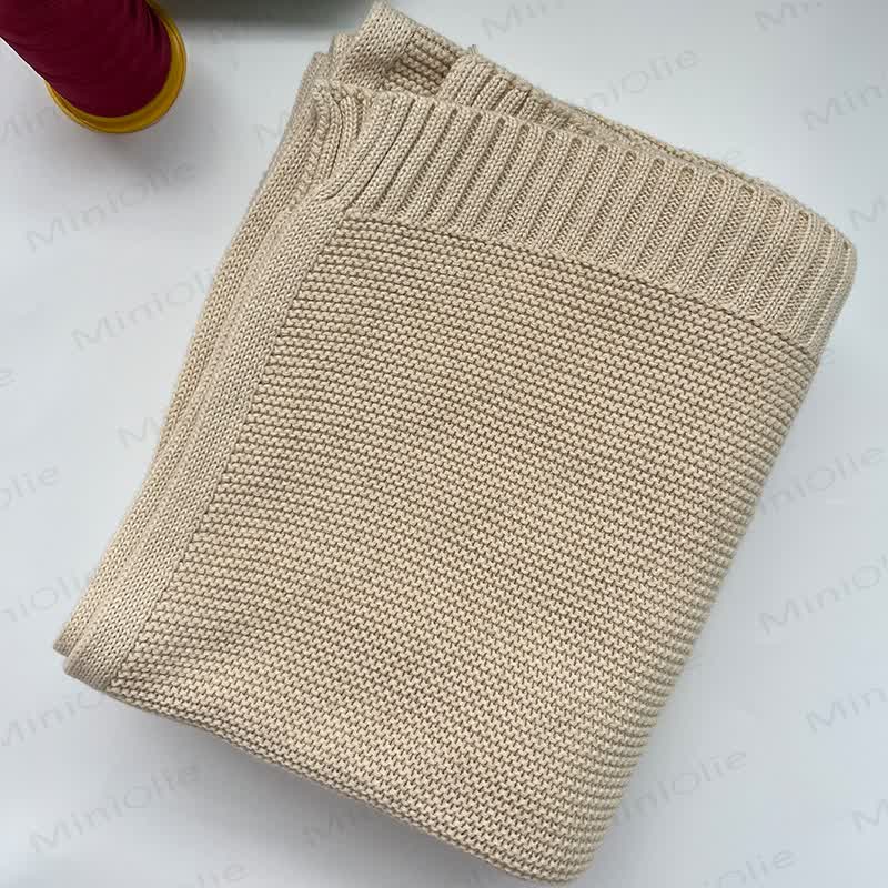 Personalized Baby Name Blanket - Apricot - image 7