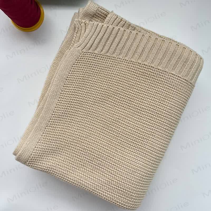 Personalized Baby Name Blanket - Apricot - image 7