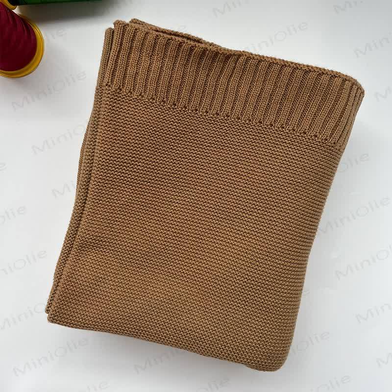 Personalized Baby Name Blanket - Khaki - image 12