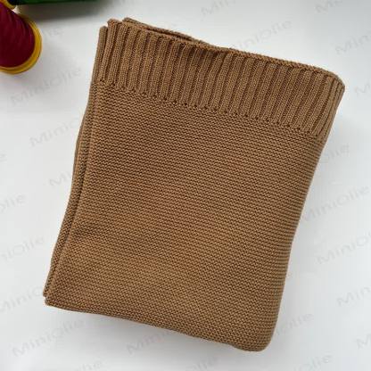 Personalized Baby Name Blanket - Khaki - image 12