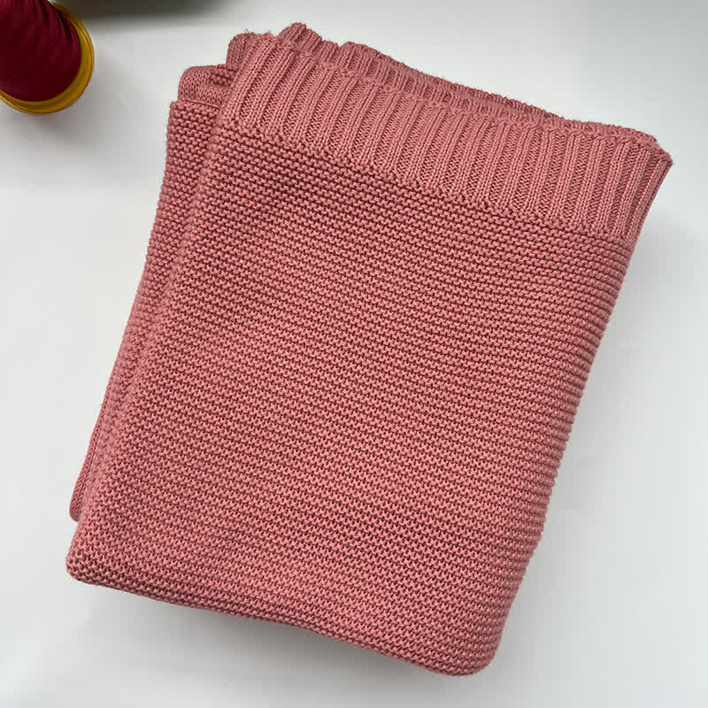 Personalized Baby Name Blanket - Rose Pink - image 11
