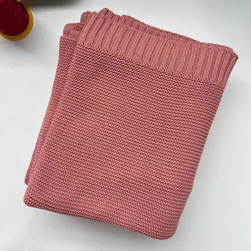 Personalized Baby Name Blanket - Rose Pink - image 11