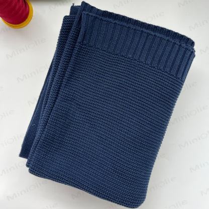 Personalized Baby Name Blanket - Navy Blue - image 16