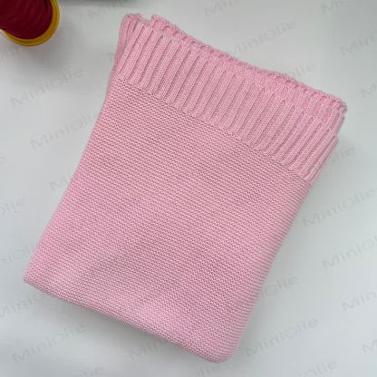 Personalized Baby Name Blanket - Bright Pink - image 20