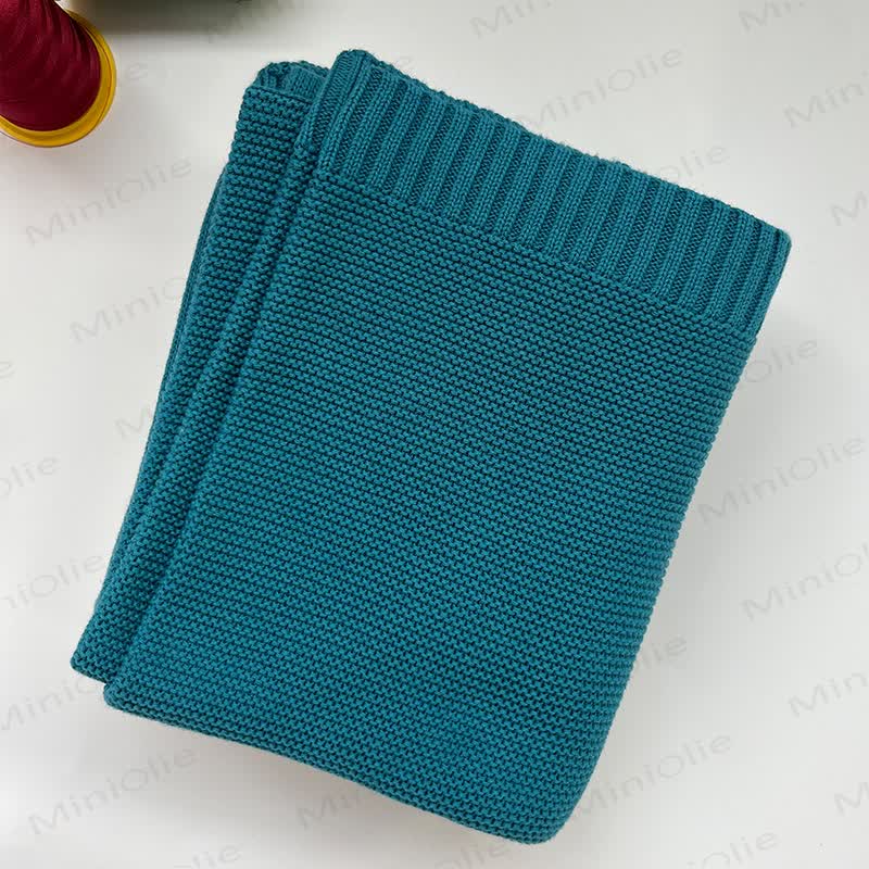 Personalized Baby Name Blanket - Dark Blue - image 23