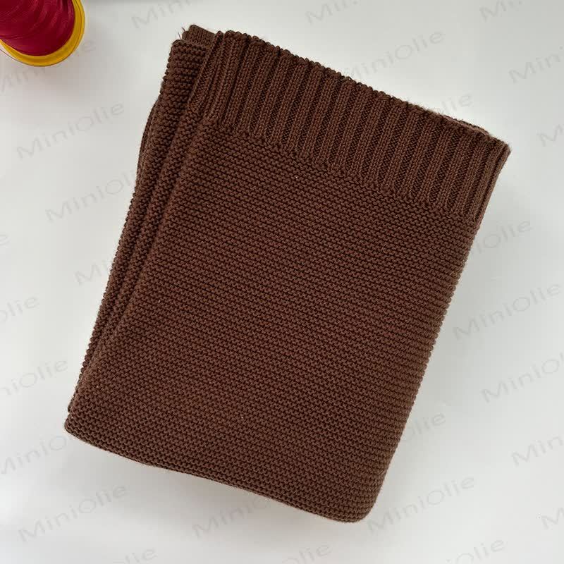 Personalized Baby Name Blanket - Coffee - image 24