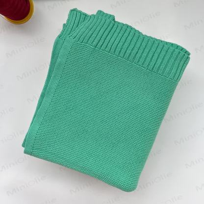 Personalized Baby Name Blanket - Green - image 27