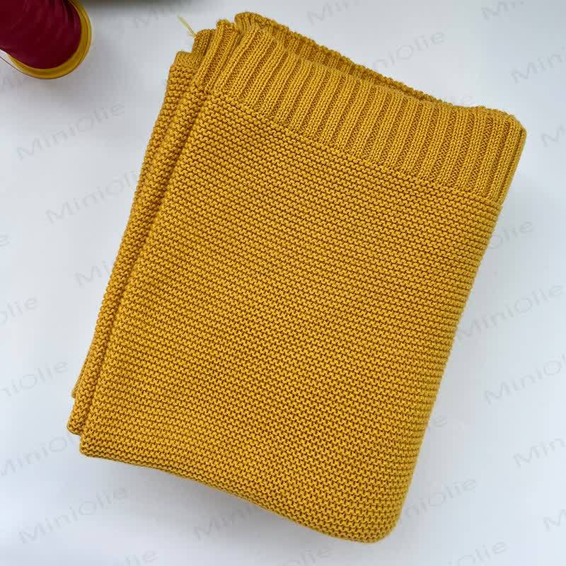 Personalized Baby Name Blanket - Yellow - image 29