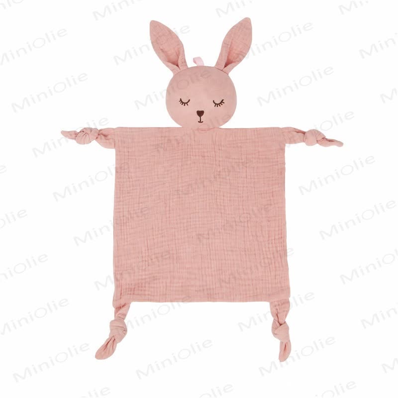 Personalized Baby Name Animal Security Blanket - Bunny - image 7