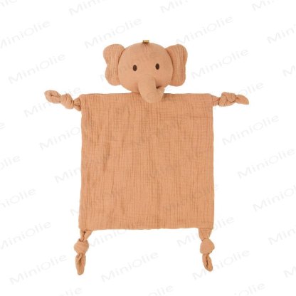 Personalized Baby Name Animal Security Blanket - Elephant - image 8