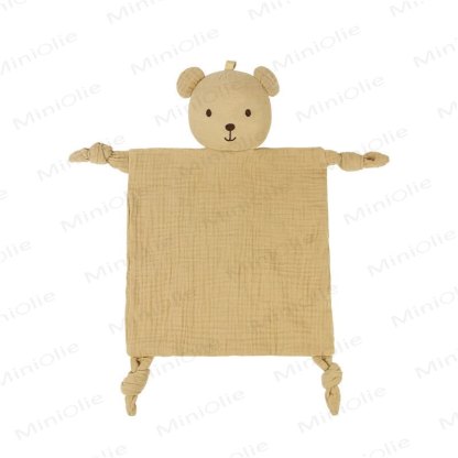 Personalized Baby Name Animal Security Blanket - Bear - image 10