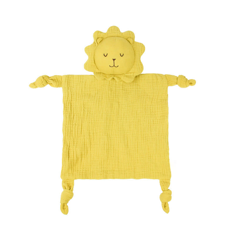 Personalized Baby Name Animal Security Blanket - Lion - image 11