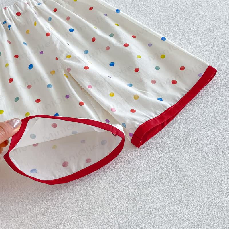 Baby Toddler Girls Polka Dot Ruffle Tank Top and Pants Set - image 8