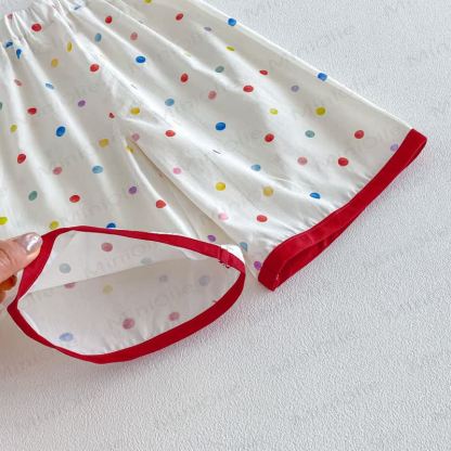 Baby Toddler Girls Polka Dot Ruffle Tank Top and Pants Set - image 8