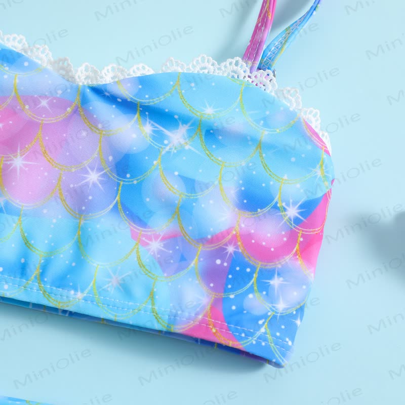 Toddler Girl Mermaid 2-Piece Swimsuit - image 3