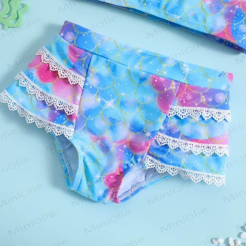 Toddler Girl Mermaid 2-Piece Swimsuit - image 5