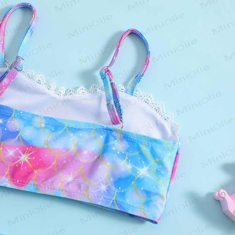 Toddler Girl Mermaid 2-Piece Swimsuit - image 4