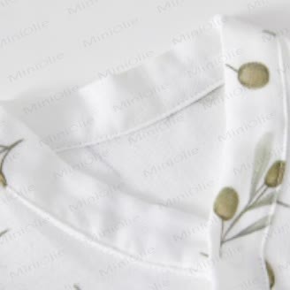 Baby Olive Silk Gauze Kimono Romper - image 2