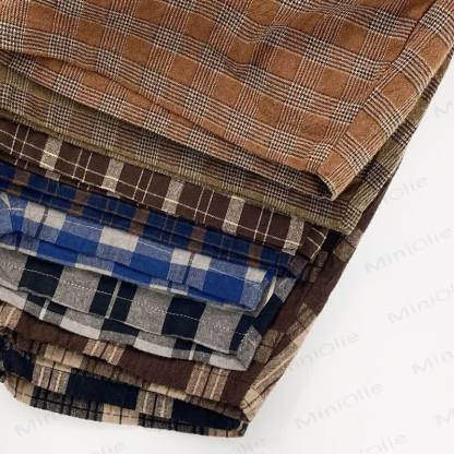 Toddler Cotton Plaid Shorts - image 11