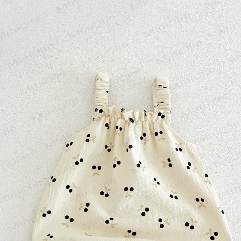 Baby Panda/Cherry Romper with Hat - image 3