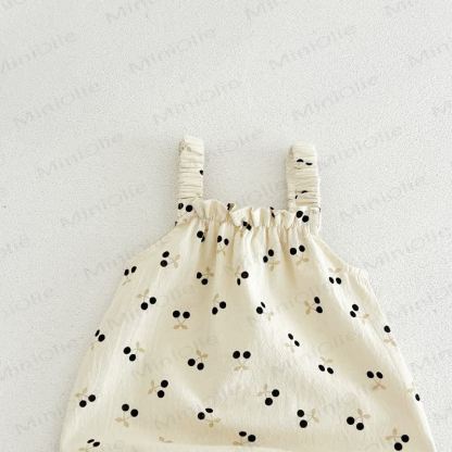 Baby Panda/Cherry Romper with Hat - image 3