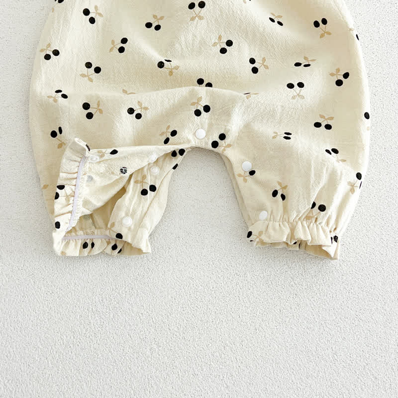 Baby Panda/Cherry Romper with Hat - image 4
