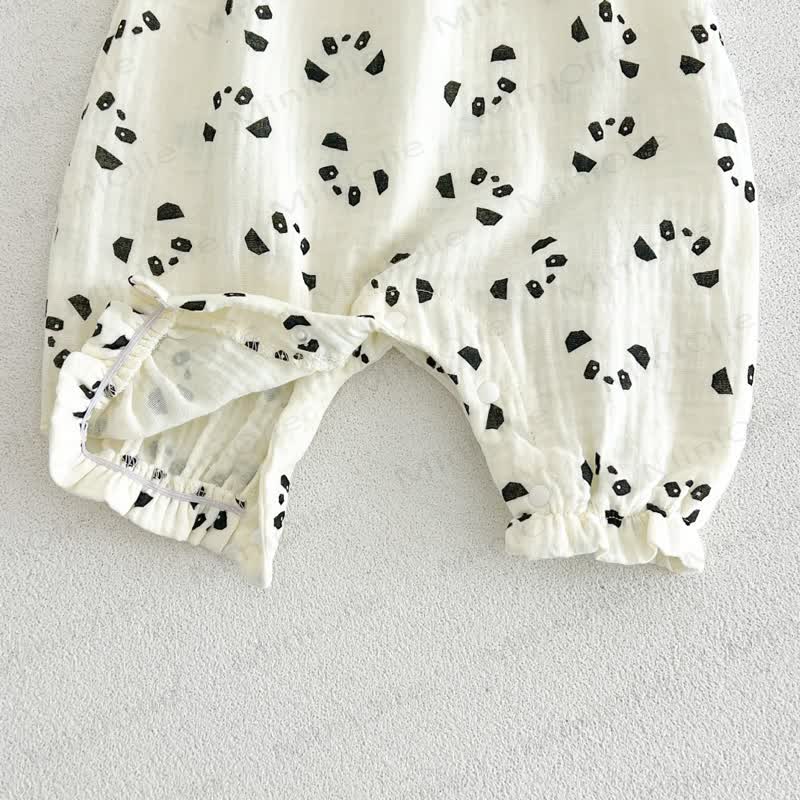 Baby Panda/Cherry Romper with Hat - image 7