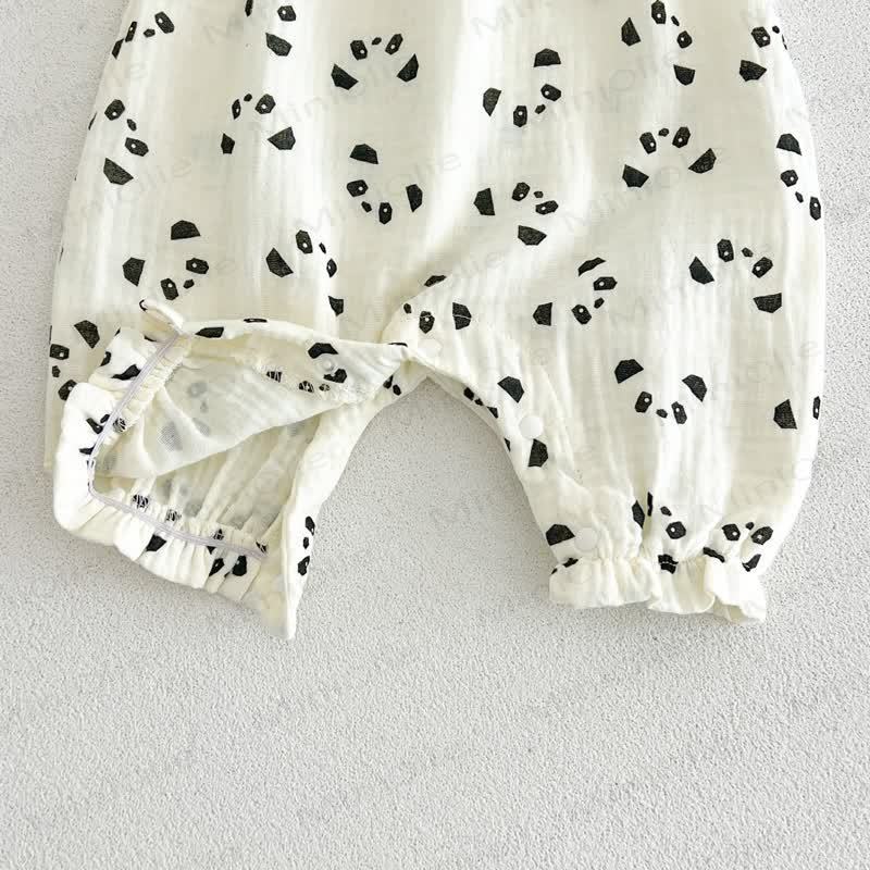 Baby Panda/Cherry Romper with Hat - image 7