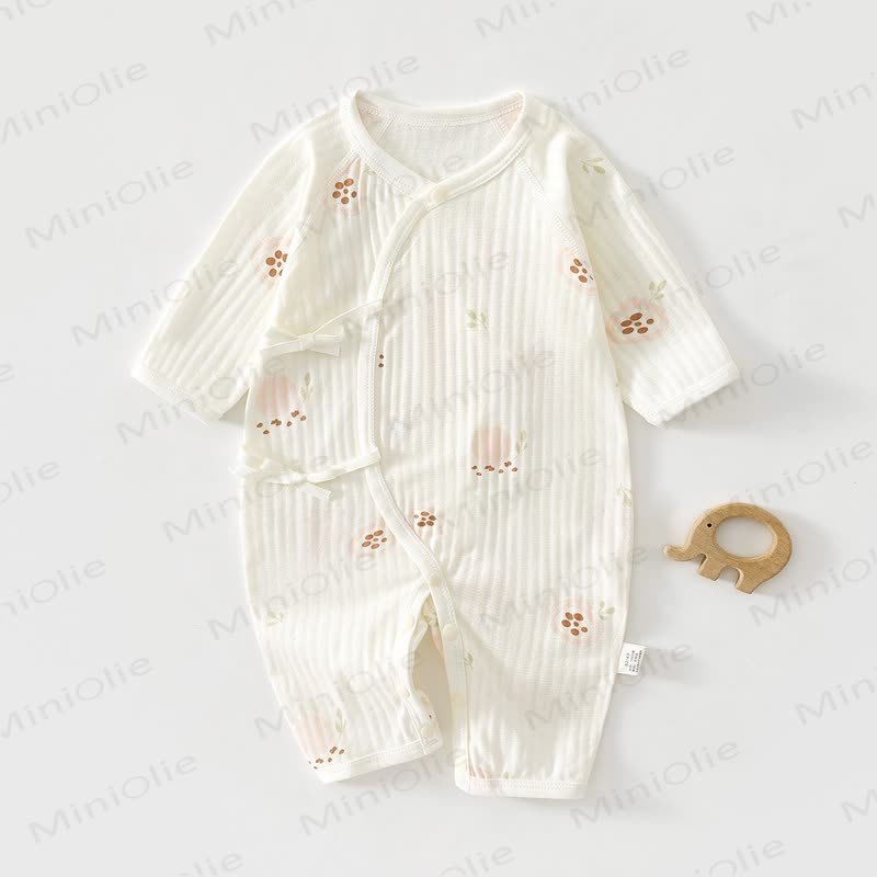 Baby Animal/Flower Romper - Pink Pomegranate - 3-6M - image 7