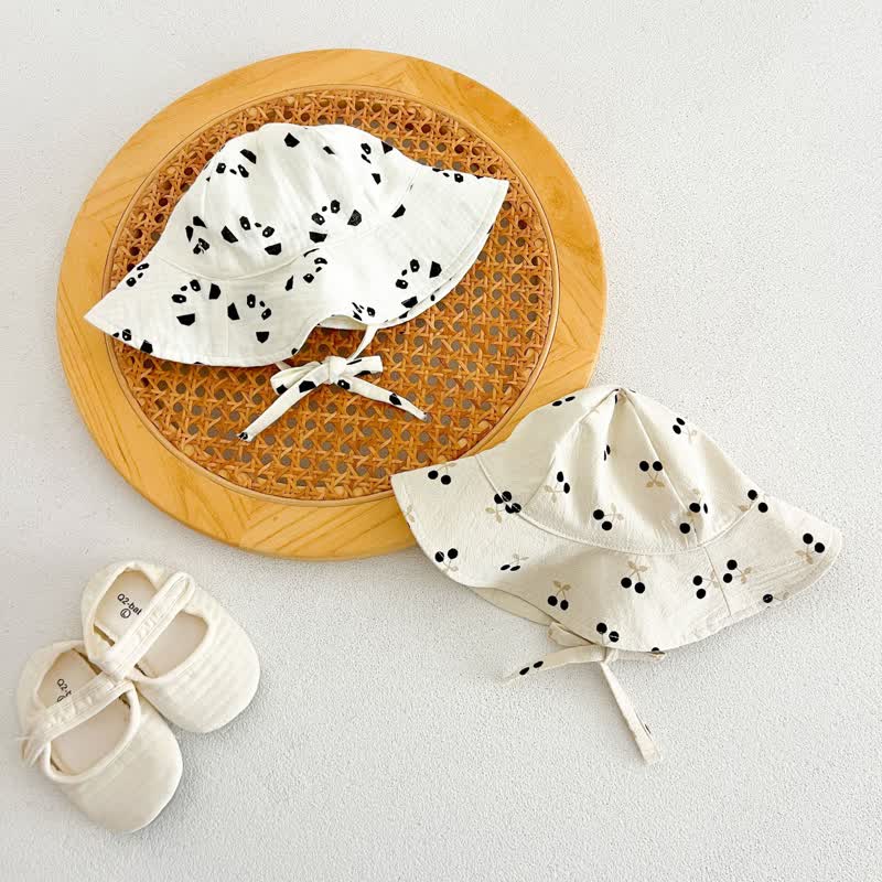 Baby Panda/Cherry Romper with Hat - image 10