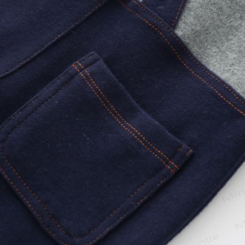 Baby Boy Navy&Gray Romper - image 6