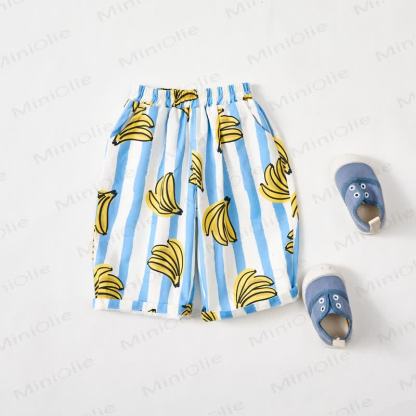 Baby Banana Blue Striped Pants - image 3
