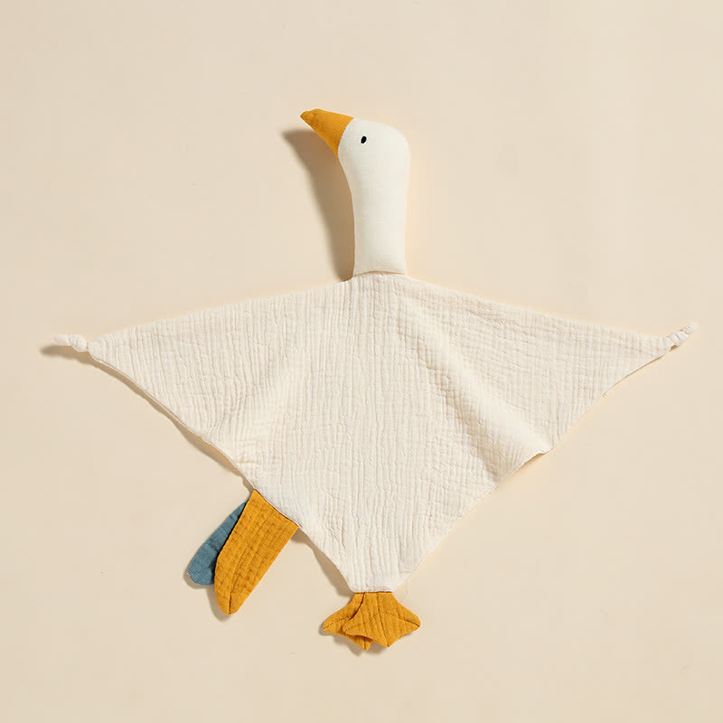 Personalized Baby Name Goose Security Blanket - Cream - image 5